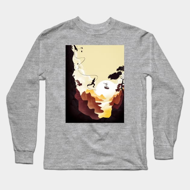 Uncharted Long Sleeve T-Shirt by SaifulCreation